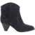Isabel Marant 'Darizo' Suede Ankle-Boots FADED BLACK