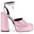 Versace 'Aevitas' Sandals BABY PINK NEW PALLADIUM