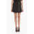 AZ FACTORY High-Waisted Miniskirt With Lateral Zipped Closure Black