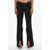 THE MANNEI Sequined Eljas Pants With Front Slits Black