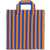 SUNNEI Shopper Bag With Striped Pattern MULTICOLOUR