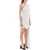 DION LEE Gathered Mini Dress With Parachute Buckles IVORY