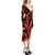 LOUISA BALLOU 'Summer Solstice' Jersey Midi Dress QUEEN S GAMBIT
