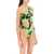 LOUISA BALLOU 'Carve' One-Piece Swimsuit With Cut Outs MULTI