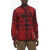 ENGINEERED GARMENTS Tartan Motif Shirt With Double Breast Pocket Red