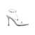 ALEVÌ Addy 095 nail vegas silver sandals Silver