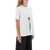 SIMONE ROCHA A-Line T-Shirt With Bow Detail WHITE BLACK PEARL
