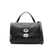 Zanellato Zanellato Postina S Daily Leather Handbag BLACK