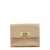 Salvatore Ferragamo Salvatore Ferragamo Patent Leather Wallet Beige