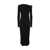 Versace VERSACE JERSEY LONG DRESS CLOTHING BLACK
