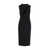 Versace Versace Cut Out Midi Dress Black