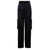 Versace Black Cargo Pants Satn Effect with Cargo Pockets in Viscose Woman BLACK