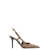 Versace Versace Fabric Slingback Pumps BROWN