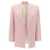 Victoria Beckham Victoria Beckham Single-Breasted Blazer Jacket PINK