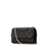 Tory Burch Tory Burch Black Leather Fleming Shoulder Bag Black