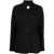 Salvatore Ferragamo Salvatore Ferragamo Wool Sngle-Breasted Blazer Jacket Black