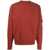 C.P. Company C.P. Company Brushed & Emerized Diagonal Fleece Lens Sweatshirt Clothing RED