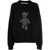 Alexander Wang Alexander Wang Pullover With Crystal Clothing Black