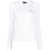 Ralph Lauren Ralph Lauren White Cotton Cable-Knit Crew Neck Sweater WHITE