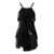 THE ATTICO The Attico Sequin Dress Black