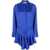 THE ATTICO The Attico Candice Satin Mini Dress BLUE