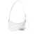 MUGLER Mugler Spiral Curve 01 Large Shoulder Bag WHITE