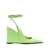 BY FAR BY FAR Vaughn leather wedge pumps Green