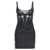 MUGLER Mugler Pochet Minidress Black