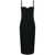Blumarine BLUMARINE Rhinestones embellished mini dress Black