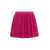 RED VALENTINO RED VALENTINO Pleated cotton-blend shorts FUXIA