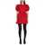 RED VALENTINO RED VALENTINO TAFFETA DRESS WITH BOW RED