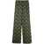 OZWALD BOATENG Ozwald Boateng Elastic Waist Printed Cotton Trousers ORANGE