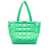 Michael Kors Green Large Lilah Tote Bag in Polyester Woman GREEN