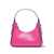Michael Kors Fuchsia Pink Wilma Shoulder Bag In Leather Woman Pink