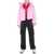 MSGM MSGM DOWN JACKET WITH HOOD PINK