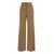 RED VALENTINO RED VALENTINO Wide trousers in viscose and wool TOBACCO