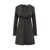 RED VALENTINO RED VALENTINO Short dress with long sleeves BLACK