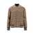 Valentino Garavani Valentino Garavani Printed Bomber Jacket Beige