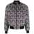 OZWALD BOATENG Ozwald Boateng Printed Velvet Bomber Jacket GREY