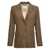 REMAIN BIRGER CHRISTENSEN Remain Birger Christensen 'Usana' Blazer BROWN