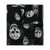 Alexander McQueen Alexander McQueen Skull Silk Scarf Black