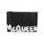 Alexander McQueen Alexander McQueen Pochette Con Stampa Logo A Contrasto Black