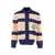 Gucci Gucci Embroidered Wool Cardigan BLUE