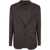 ZEGNA Zegna Wool And Silk Blend Jacket Clothing Brown