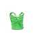 Alexander McQueen Alexander McQueen The Curve Small Leather Bucket Bag GREEN