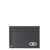 Salvatore Ferragamo Salvatore Ferragamo Gancini Leather Card Holder Black