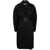 Stella McCartney STELLA MCCARTNEY double-breasted belted trench coat BLACK
