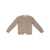 Balenciaga Balenciaga Allover Logo Cotton Cardigan Beige