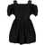 SIMONE ROCHA Simone Rocha Puff Sleeve Mini Dress Black