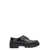 Alexander McQueen ALEXANDER MCQUEEN LEATHER LACE-UP DERBY SHOES BLACK